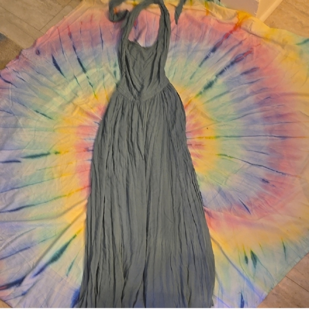 Free People Halter backless Maxi Dress - Picture 4 of 6